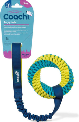 Coachi Tuggi Helix - Hondenopvoeding - Navy Lime Lichtblauw