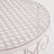 Mica Decorations Provence Plantentafel voor Buiten - Set van 3 - H43 x Ø35 cm - Wit