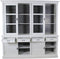HSM Collection Buffetkast Provence - 220 cm - wit/donkergrijs