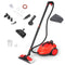 Coast Draagbare Stoomreiniger 2000W - 5 Bar - 1,8 Liter - Rood - 15-delig