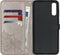 Hoesje Met Pasjeshouder Geschikt voor Samsung Galaxy A50 / A30s - Mandala Bookcase - Grijs