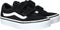 VANS YT Ward V - Lage sneakers - Suède/Canvas - Zwart/Wit (2023) - Maat 28