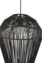 Light & Living Hanglamp Deya - Zwart - Ø30cm - Modern - Hanglampen Eetkamer, Slaapkamer, Woonkamer