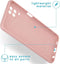 iMoshion Hoesje Geschikt voor Samsung Galaxy A12 Hoesje Siliconen - iMoshion Color Backcover - lichtroze
