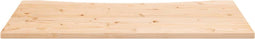 Bureaublad 110x60x2,5 cm massief grenenhout