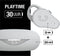 Fresh 'n Rebel Twins Move - True Wireless Sport Oordopjes - IPX4 Zweetbestendig - Wit