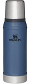 Stanley Classic Legendary Bottle 0,75L | Hammertone Lake | Thermosfles houdt 20 uur warm of koud | Vaatwasserbestendig | Roestvrijstalen Thermoskan | Lekvrij | BPA-Vrij