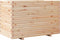 vidaXL - Plantenbak - 110x60x72 - cm - massief - grenenhout