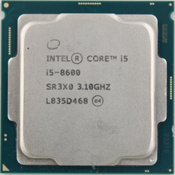 Intel Core i5-8600 - Processor - Topprestaties - (2 stuks)