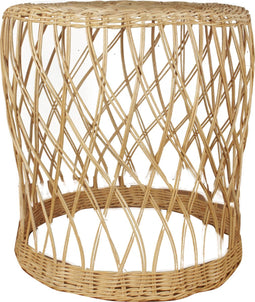 Round Table Rattan | Bijzettafel rotan | Pole to Pole | 46 x 46 x 55cm