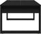 vidaXL - Salontafel - Zwart - Eiken - 102x50x35 - cm - Geengineerd - Hout