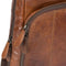 Justified Everest leren laptop rugzak cognac