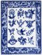 Royal Delft Schiffmacher bord Old School collection 15 x 12 cm