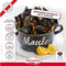 Mosselpot - MENASTYL - 3645564 - Geëmailleerd staal - Zwart - 24 cm - Met opschrift - Alle kookpl...
