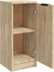 vidaXL - Dressoir - 30x30x70 - cm - bewerkt - hout - sonoma - eikenkleurig