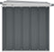 vidaXL - Tuinbox - 109x67x65 - cm - grijs