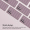 imoshion Hoesje - Geschikt voor Samsung Galaxy S22 Ultra - EasyGrip Backcover - Paars