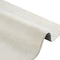 Tectake® Kortpolig vloerkleed Soft Zone 80 x 150 cm - Crème