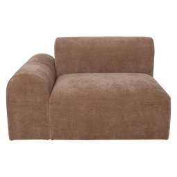 Urban Nature Culture Tao - Modular seater - Hoogwaardige polyester - Oudroze - 120 * 100 * 74 cm