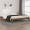 vidaXL - Bedframe - massief - grenenhout - honingbruin - 160x200 - cm