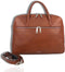 Gigi Fratelli Dames Leren Laptoptas 15 inch Romance Business ROM8002 Brandy