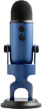 Blue Microphones Yeti - USB-microfoon - Studiokwaliteit opname - Blauw