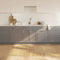 vidaXL - Vloerkleed - rechthoekig - 100x500 - cm - bamboe - lichtnaturel
