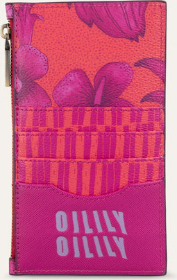 Oilily Oilily Portemonee - Portemonnee - Dames - Ritssluiting - Roze - One size