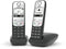 Gigaset A690A - DECT-telefoon - 2 handsets met antwoordapparaat en handsfree (2 stuks)