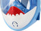Atlantis Shark - Snorkelmasker - Full Face - 180 graden zicht - Blauw