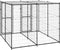 vidaXL - Hondenkennel - met - dak - 4,84 - m²