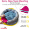 De 'Original Magnetron Heating Pad Disc Microwavable Verwarmd Huisdier Bed.
