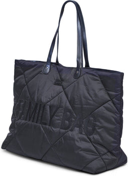 Childhome Family Bag - Luiertas - Gewatteerd - Zwart - Ruim & Waterafstotend - Verzorgingstas