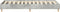 vidaXL - Bedframe - 90x200 - cm - Betongrijs - Gemaakt - van - Hout