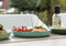 CABANAZ - bord, keramiek, SERVING TRAY ROUND, set 2, blauw