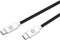 Celly USBCUSBCCOTTBK - Oplaadkabel - 1,5 meter - Snel laden 100W - Zwart