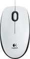 Logitech M100 - Draadloze muis - Optische tracking 1000 dpi - Wit