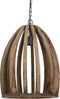 Light & Living Haranka Hanglamp - Bruin - Ø38x46 cm