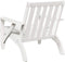 vidaXL - Tuinstoelen - Adirondack - 2 - st - 75x77x77 - cm - massief - grenenhout - wit