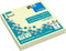 Info Notes 75x75mm hygiënisch antimicrobieel 100 vel geel FSC