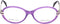 Ladies'Spectacle frame Armani GA-799-SFW Purple