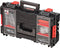 Qbrick Systeem Prime Gereedschapskoffer 150 Profi - Stapelbaar - Zwart - 44x26x16 cm