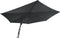 Feel Home - Grote zweefparasol - 3 Meter - Donkergrijs