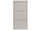 Bizzotto Eyvin Schoenenrek - 3 Vakken - Kantelbare Deuren - Metaal - 50x15x106 cm - Taupe