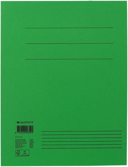 Dossiermap quantore a4 300gr groen | 10 stuks