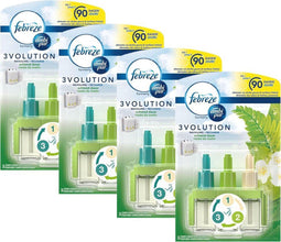 Febreze 3Volution - Luchtverfrisser navulling - 3 geuren - Ochtend Dauw (4 x 20 ml)