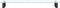 vidaXL - Monitorstandaard - 80x20x8 - cm - gehard - glas - en - metaal - zwart