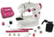 Klein Toys Fashion Passion kindernaaimachine - incl. alle benodigdheden - wit roze
