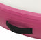 vidaXL - Gymnastiekmat - met - pomp - opblaasbaar - 100x100x15 - cm - PVC - roze