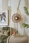 GOOD&MOJO Wandlamp Hokkaido - Bamboe Zwart - Ø38cm - Binnen